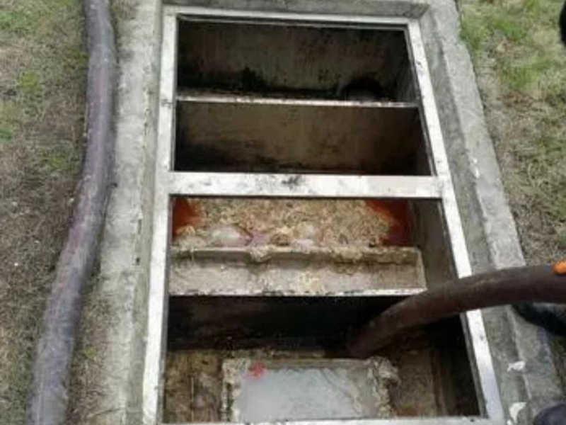 中原镇隔油池清理