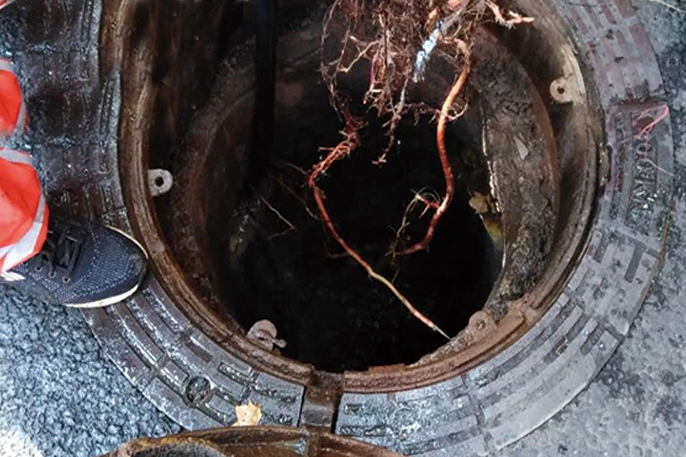 中原镇管道预处理